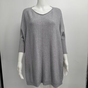 Jaki London Tunic Sweater Made in Italy Cozy One Size Comfort Knit
